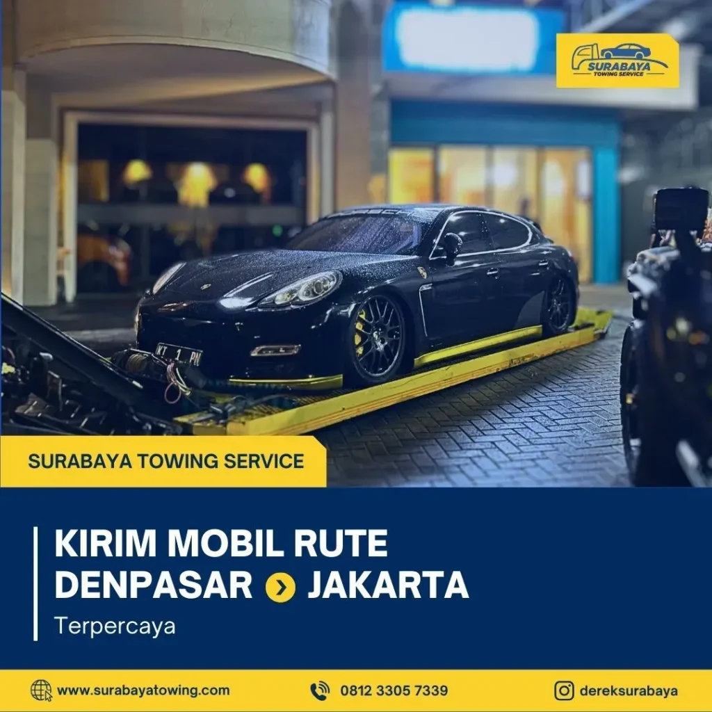 Jasa kirim mobil Denpasar ke Jakarta
