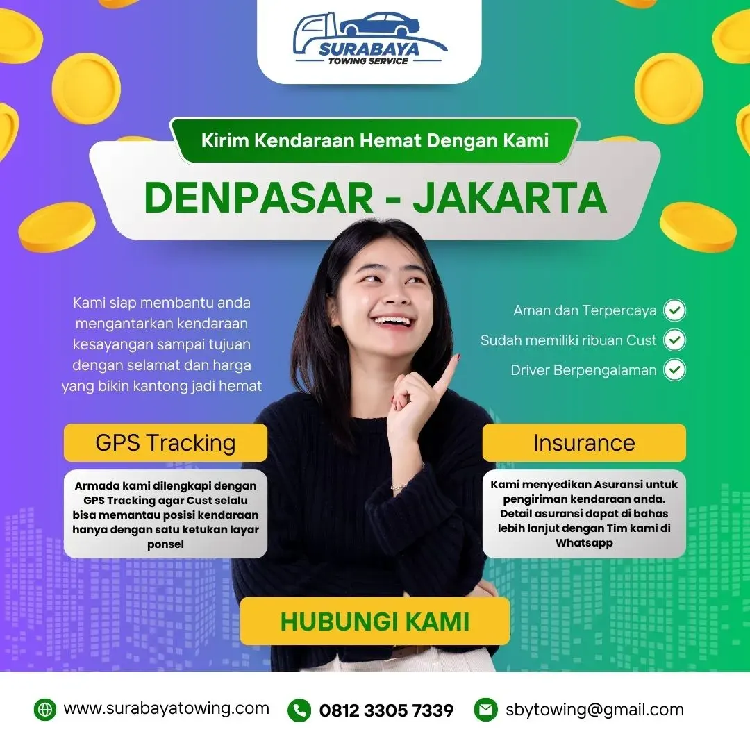 Jasa Kirim Mobil Denpasar ke Jakarta
