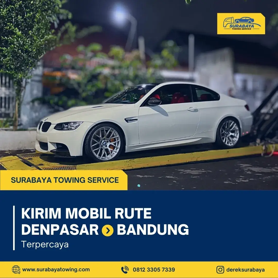 Jasa Kirim Mobil Denpasar ke Bandung